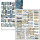 Ciao Bella Urban Blue Denim A4 Maxi Mixed Media Book