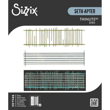 Thinlits Die Set 5pz - by Seth Apter Tracks 666908
