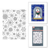 Spellbinders Snowfall Shimmer BetterPress Plate