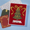 Spellbinders Christmas Cameos 3D Embossing Folder