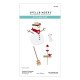 Spellbinders Country Snowman Etched Dies