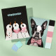 Spellbinders The Snow Notes Etched Dies