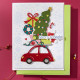 Spellbinders Yuletide Ride Etched Dies