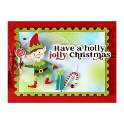 Spellbinders Santa's Elves Etched Dies