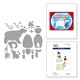 Spellbinders Polar Bear Pals Etched Dies