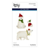 Spellbinders Polar Bear Pals Etched Dies