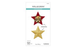 Spellbinders Barn Star Wreath Etched Dies