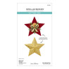 Spellbinders Barn Star Wreath Etched Dies