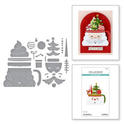 Spellbinders Cocoa Wonderland Etched Dies
