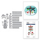 Spellbinders North Pole Sentiments Etched Dies