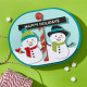 Spellbinders North Pole Sentiments Etched Dies