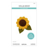 Spellbinders Summer Felt Stitch & Create Etched Dies Sunflower Bloom