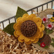 Spellbinders Summer Felt Stitch & Create Etched Dies Sunflower Bloom