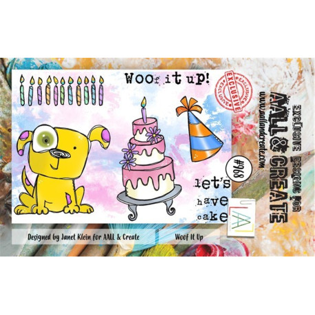AALL & Create Stamp Set A7 968 Woof It Up