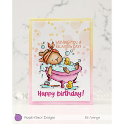 Purple Onion Designs Chilliezgraphy by Pei - Bubble Bath Time