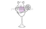 Purple Onion Designs Chilliezgraphy by Pei - Mr. Corgi's Margarita