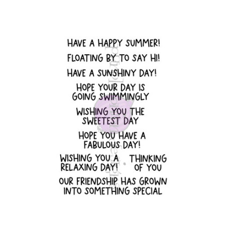 Purple Onion Designs Summer Days Sentiment Set (9 sentiments)