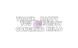 Purple Onion Designs Outliners Sentiment Set (4 sentimenst)