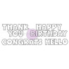 Purple Onion Designs Outliners Sentiment Set (4 sentimenst)