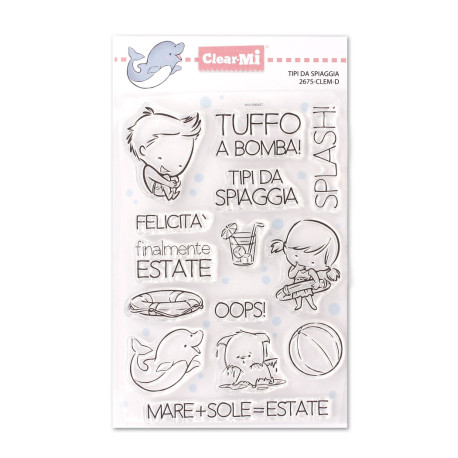 Timbro Clear-Mi 2675-CLEM-D Tipi da spiaggia