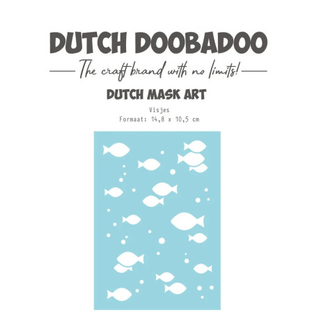 Dutch Doobadoo Sea World Mask Art A6 Fish