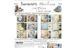 Craft o' Clock Summer Adventures Paper COLLECTION and BASIC designs Set 20x20cm 24fg