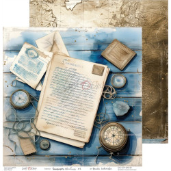 Craft o' Clock Summer Adventures Paper Collection Set 30x30cm 6fg