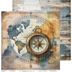 Craft o' Clock Summer Adventures Paper Collection Set 30x30cm 6fg
