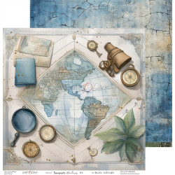 Craft o' Clock Summer Adventures Paper Collection Set 30x30cm 6fg