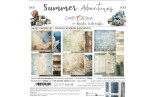 Craft o' Clock Summer Adventures Basic Paper Set 20x20cm 24fg