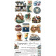 Craft o' Clock Summer Adventures Extras to Cut MIX 15,75x30,5cm