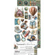 Craft o' Clock Summer Adventures Extras to Cut MIX 15,75x30,5cm