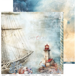 Craft o' Clock Emerald Tales Paper Collection Set 30x30cm 6fg