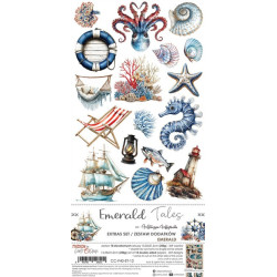 Craft o' Clock Emerald Tales Extras to Cut MIX 15,75x30,5cm