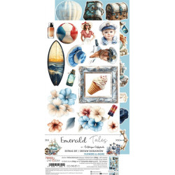 Craft o' Clock Emerald Tales Extras to Cut MIX 15,75x30,5cm