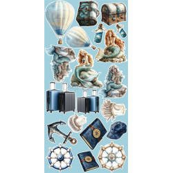 Craft o' Clock Emerald Tales Extras to Cut MIX 15,75x30,5cm