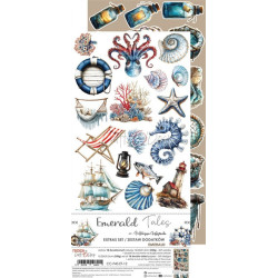 Craft o' Clock Emerald Tales Extras to Cut MIX 15,75x30,5cm