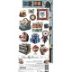 Craft o' Clock Mindfulness Time Extras to Cut MIX 15,75x30,5cm