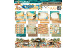49 and Market Beach Vibes Collection Pack 30x30cm