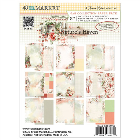 49 and Market Nature's Haven Collection Pack 15x20cm