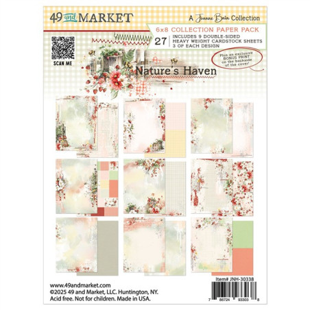 49 and Market Nature's Haven Collection Pack 15x20cm