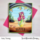 Sweet November Stamps Background Builder: The Deep