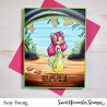 Sweet November Stamps Background Builder: The Deep