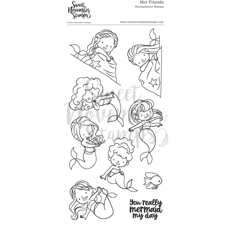 Sweet November Stamps Mer Friends
