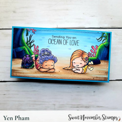 Sweet November Stamps Merwee Gabby Guppies