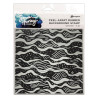 Simon Hurley Create Background Stamp Saltwater 15x15cm