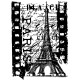 Stamper Anonymous Paris Film Tim Holtz Components Cling Mount Collage Stamp