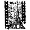 Stamper Anonymous Paris Film Tim Holtz Components Cling Mount Collage Stamp