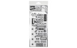 Stampers Anonymous Mixed Media 141 Tim Holtz Clear Stamp and Stencil