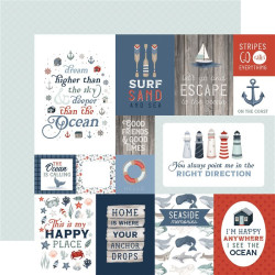 Carta Bella Seashore Paper Pad 30x30cm